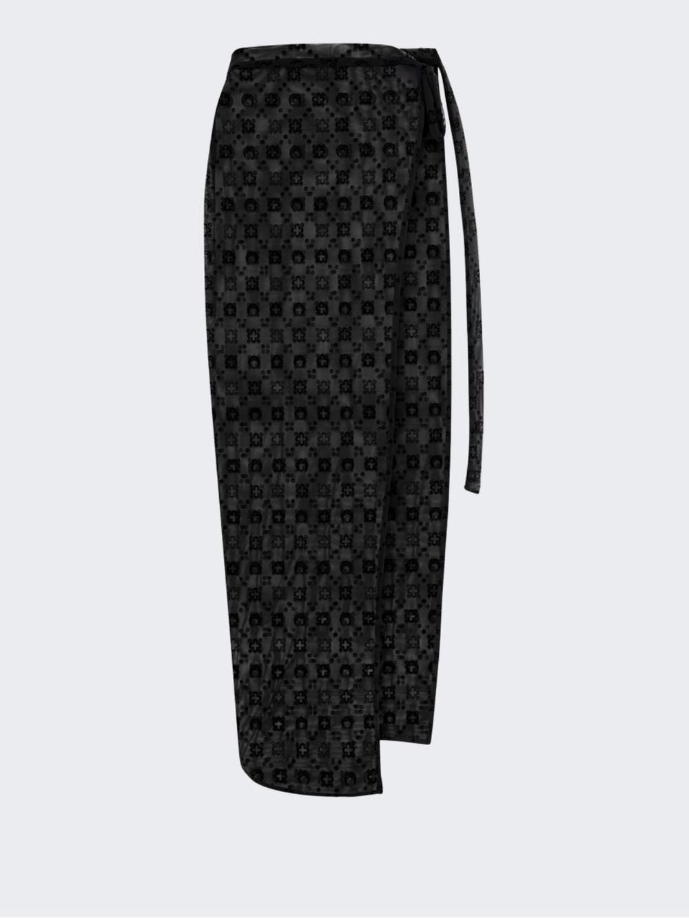 MARINE SERRE MOONOGRAM MESHFLOCK COVER-UP